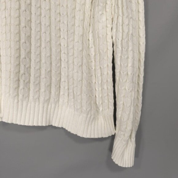 Consensus Sportwear Sweater XL UNITED KINGDOM🇬🇧MADE Men's Cable Knit Cotton - Picture 7 of 9